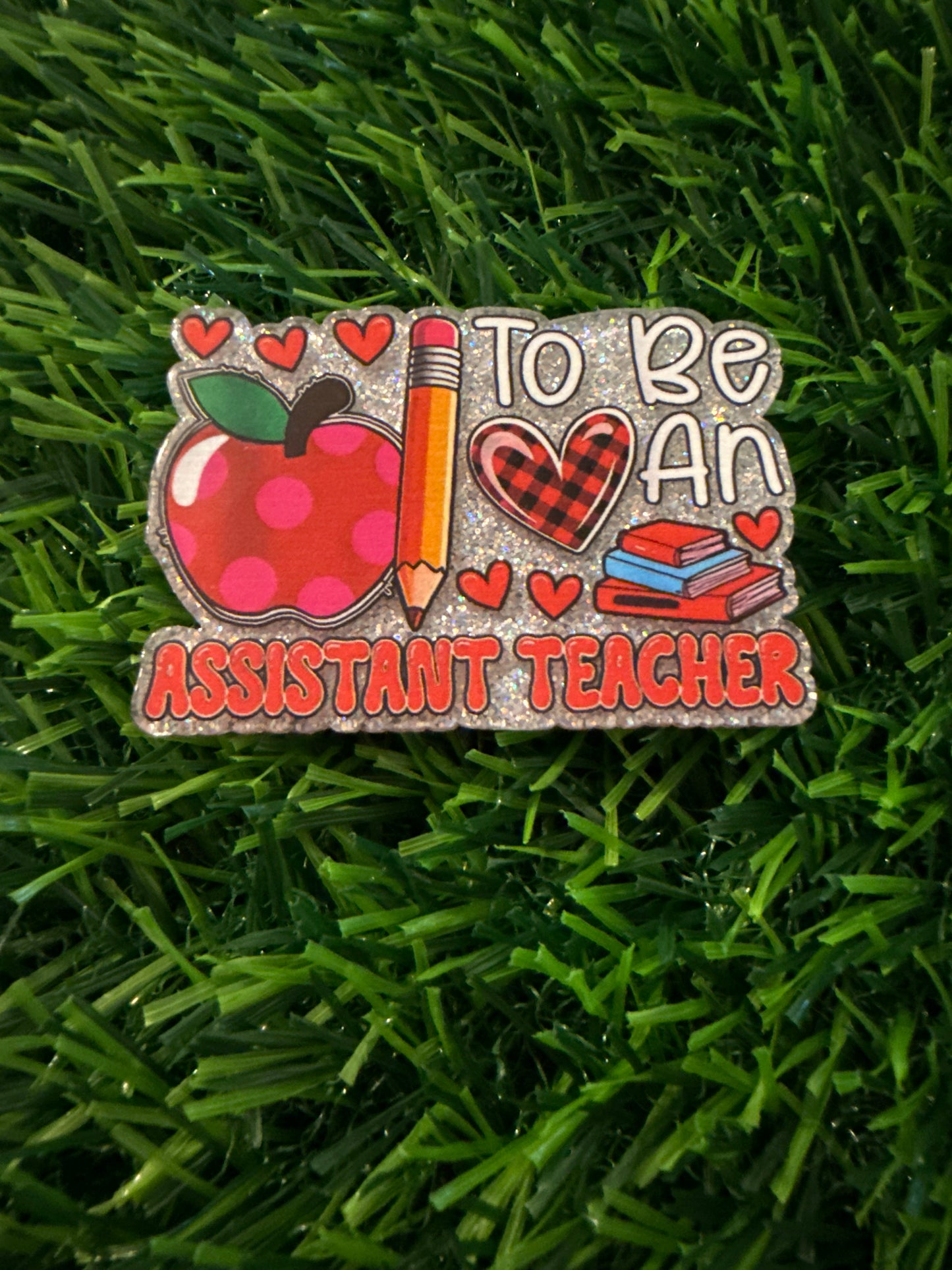 Paraprofessional/Assistant Teacher Interchangeable Badge Reel