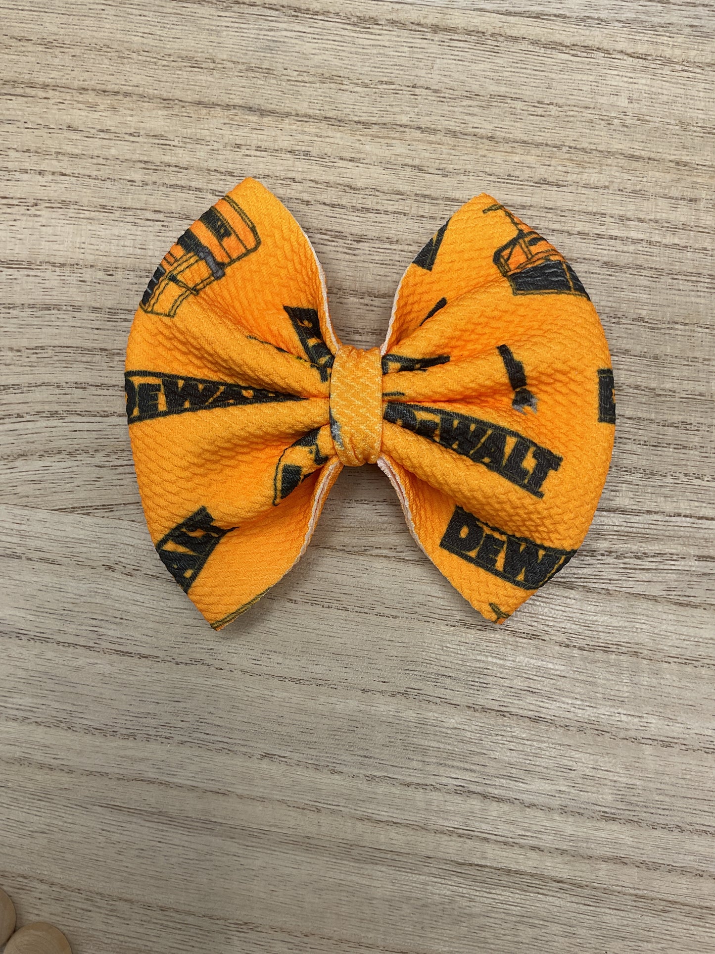 5” Dewalt Fabric Bow