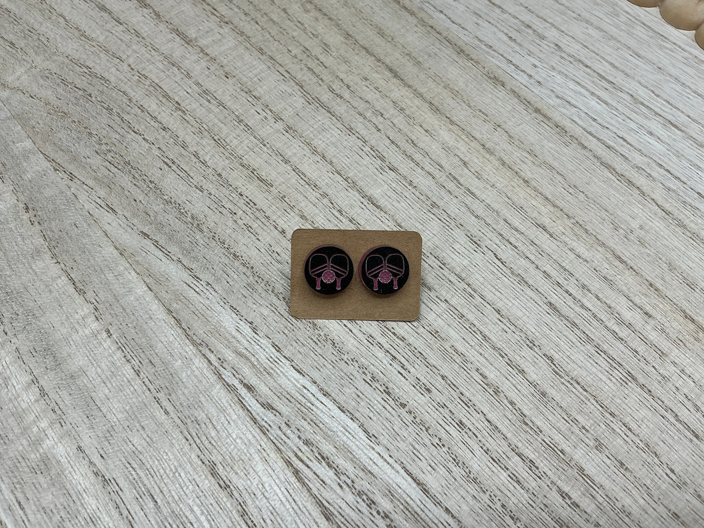 Pickleball Stud Earrings