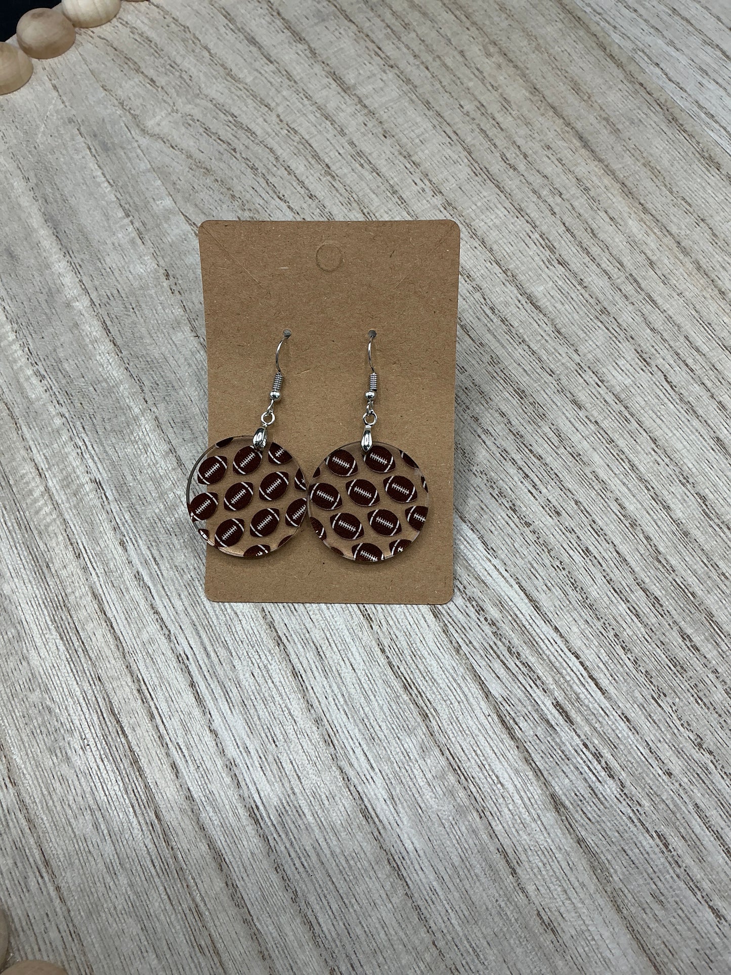 Football Earrings