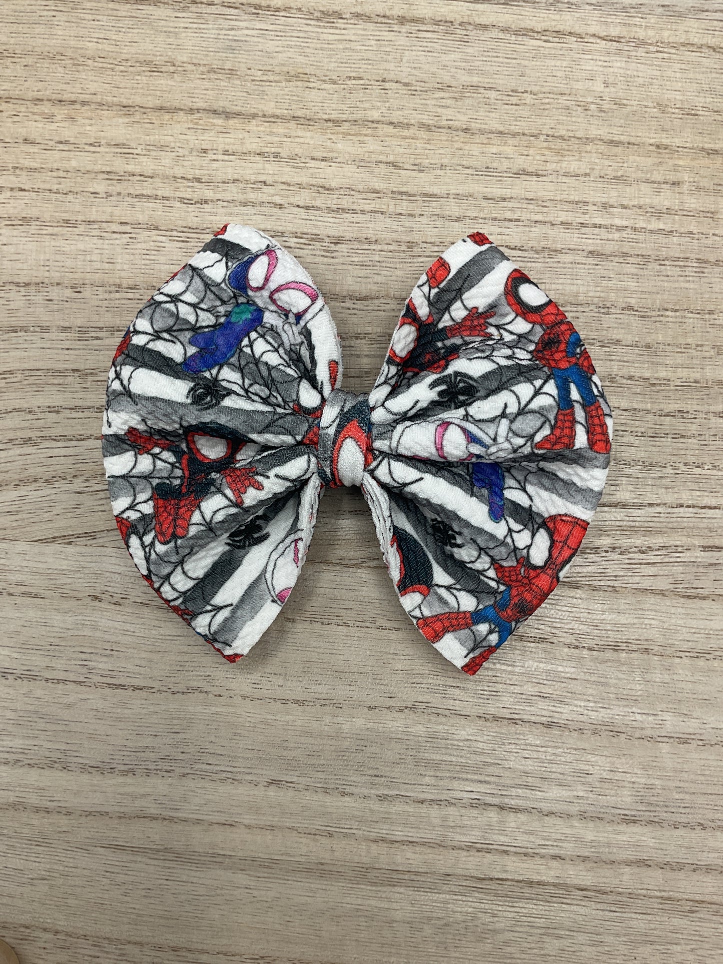 5” Spidey and His Amazing Friends Bullet Fabric Bow