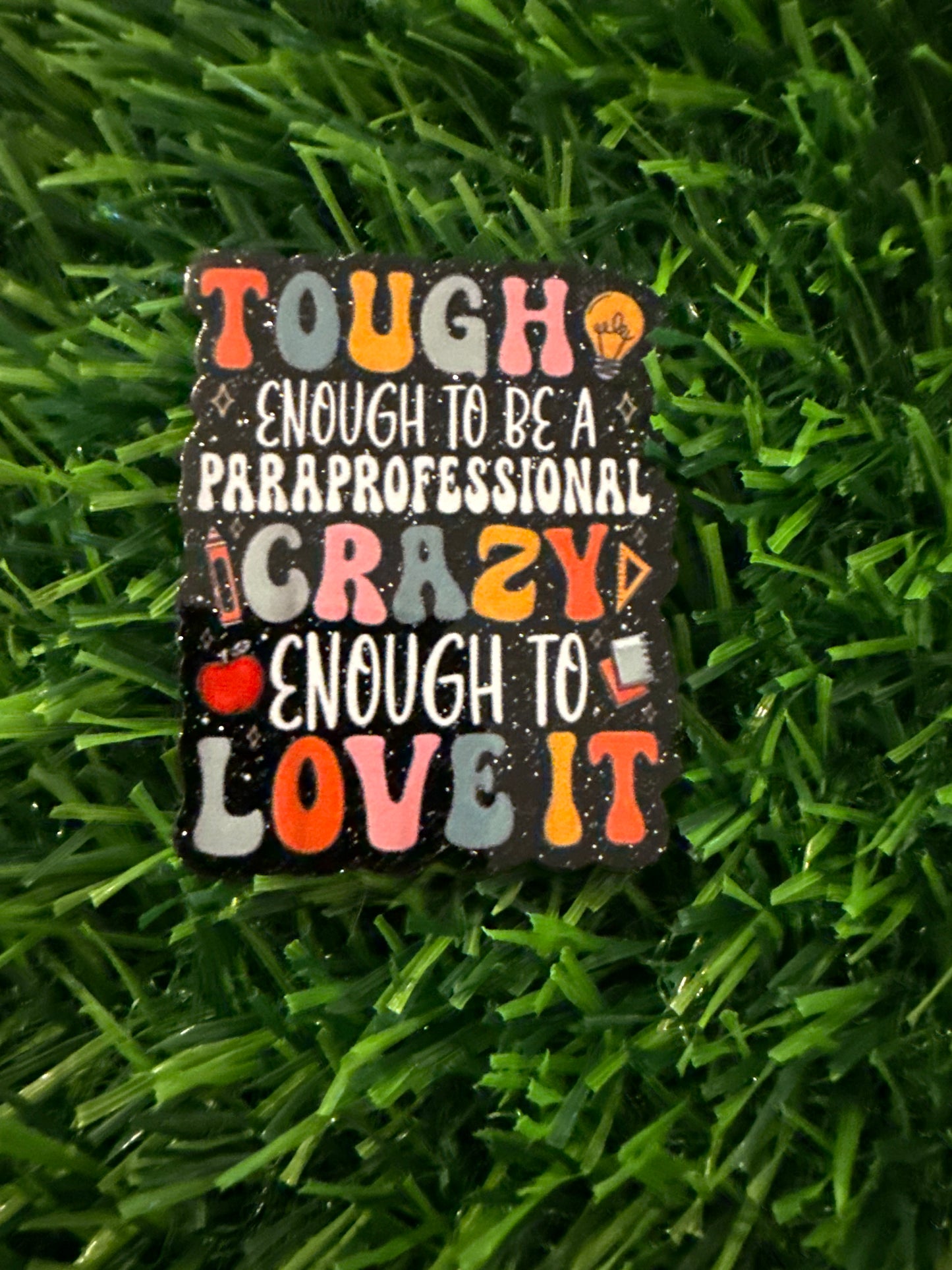 Paraprofessional/Assistant Teacher Interchangeable Badge Reel