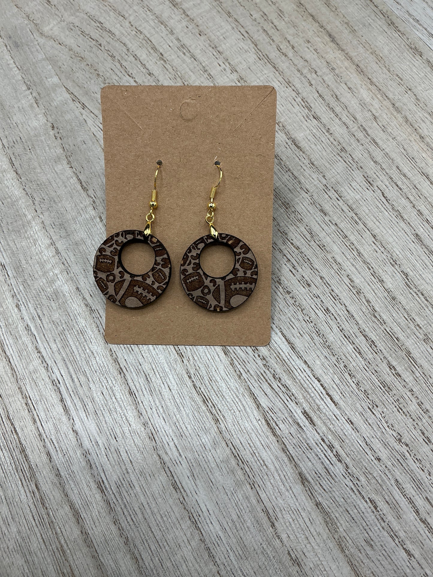 Football Earrings