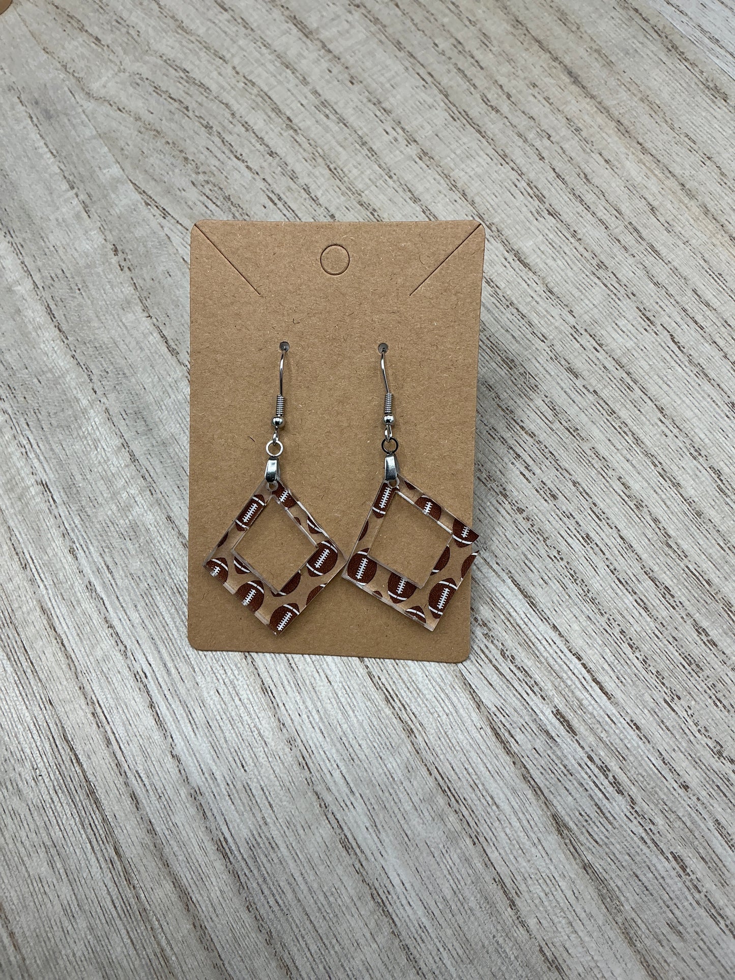 Football Earrings