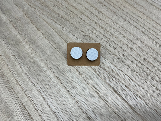 Golf Stud Earrings
