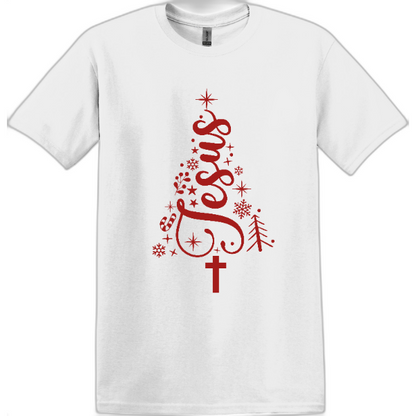 Jesus Christmas Tree Shirt