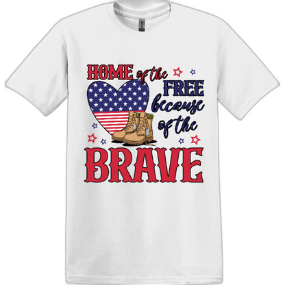 Home of the Free because of the Brave