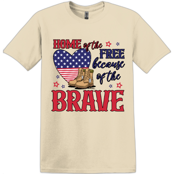 Home of the Free because of the Brave