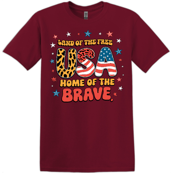 Land Of The Free Home Of The Brave