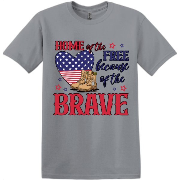 Home of the Free because of the Brave