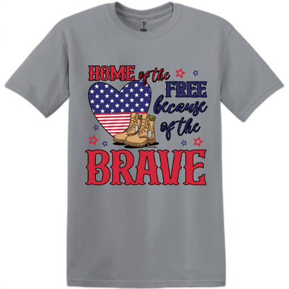 Home of the Free because of the Brave
