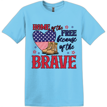 Home of the Free because of the Brave