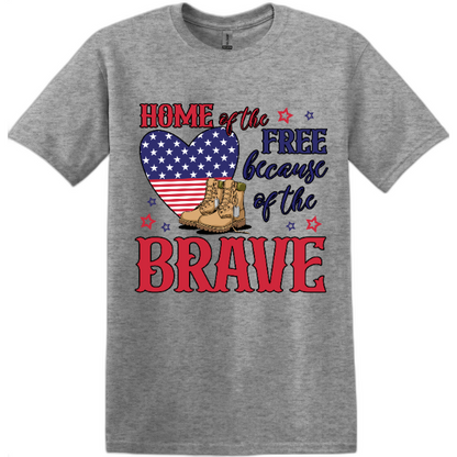 Home of the Free because of the Brave