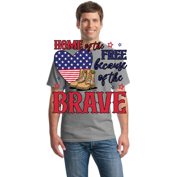 Home of the Free because of the Brave