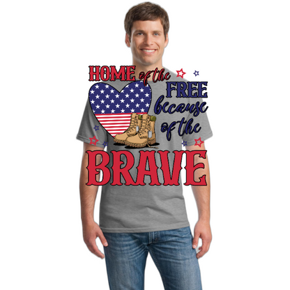 Home of the Free because of the Brave