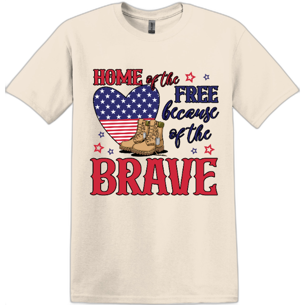 Home of the Free because of the Brave