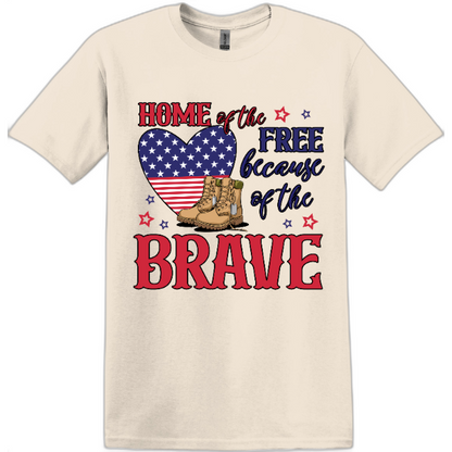 Home of the Free because of the Brave